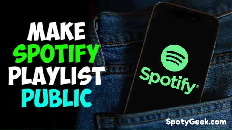 How to Make a Spotify Playlist Public or Private and who can hear it